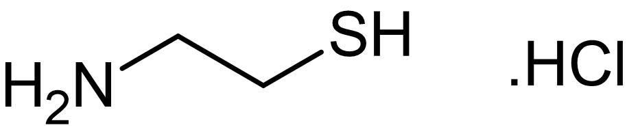 Chemical Structure - Cysteamine hydrochloride, Degradation product of cystine (AB142575)