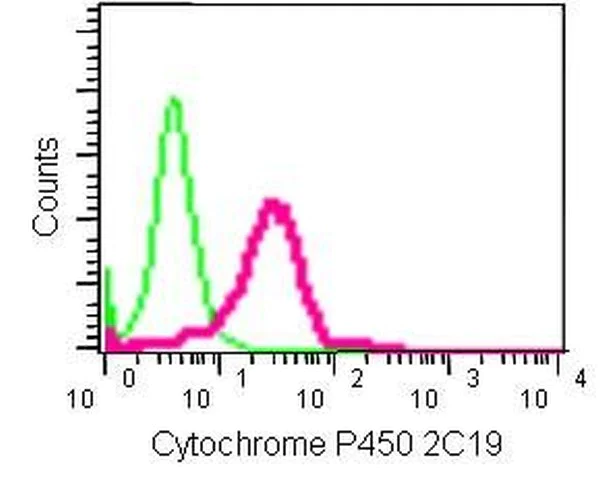 Flow Cytometry (Intracellular) - Anti-Cytochrome p450 2C19 antibody [EPR6577] - C-terminal (AB185213)