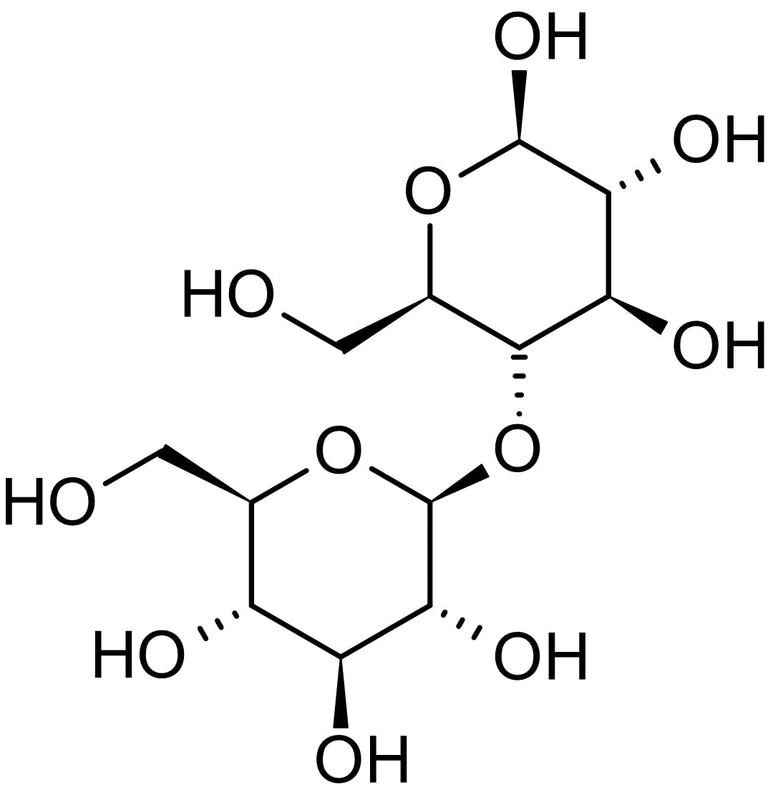 Chemical Structure - D-(+)-Cellobiose, beta-glucosidase substrate (AB146391)
