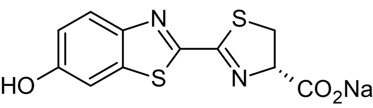 Chemical Structure - D-Luciferin sodium salt, Chemiluminescent luciferase substrate (AB145164)