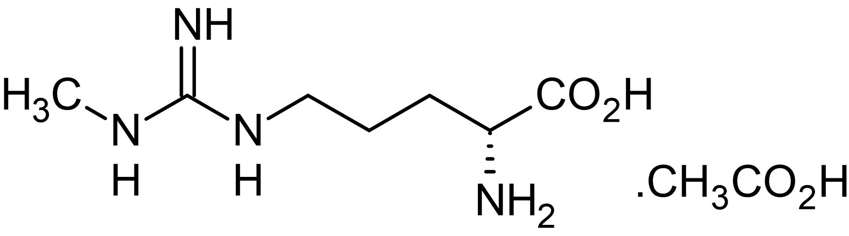 Chemical Structure - D-NMMA monoacetate, L-NMMA control compound (AB144315), expandable thumbnail