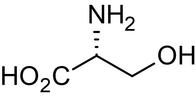 Chemical Structure - D-Serine, endogenous NMDA receptor co-agonist (AB120048), expandable thumbnail