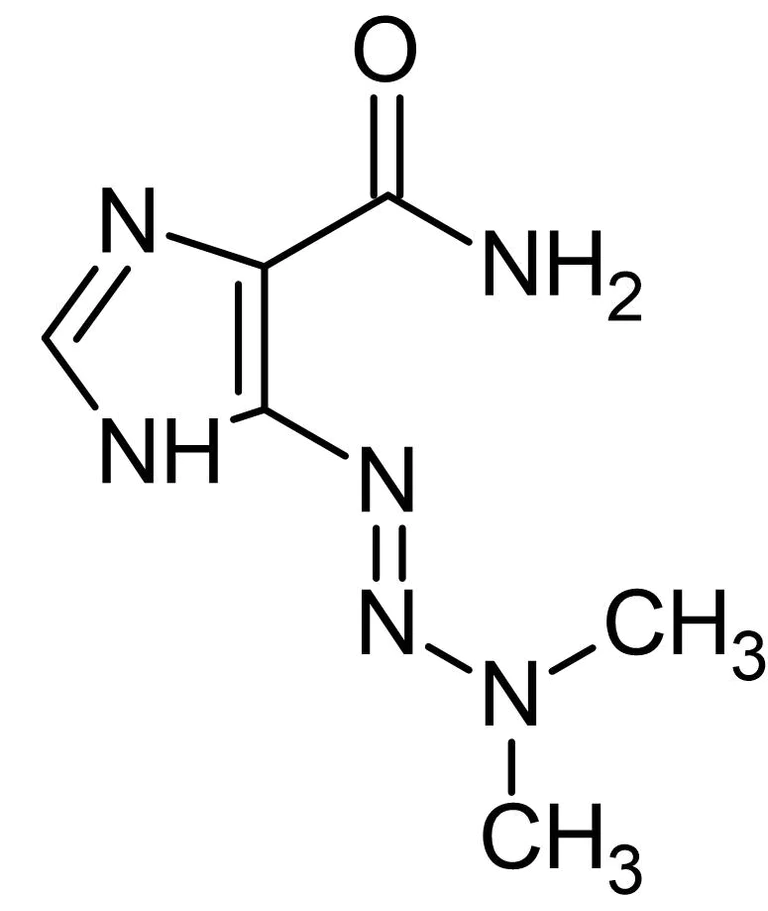 Chemical Structure - Dacarbazine, DNA alkylating agent (AB141244)