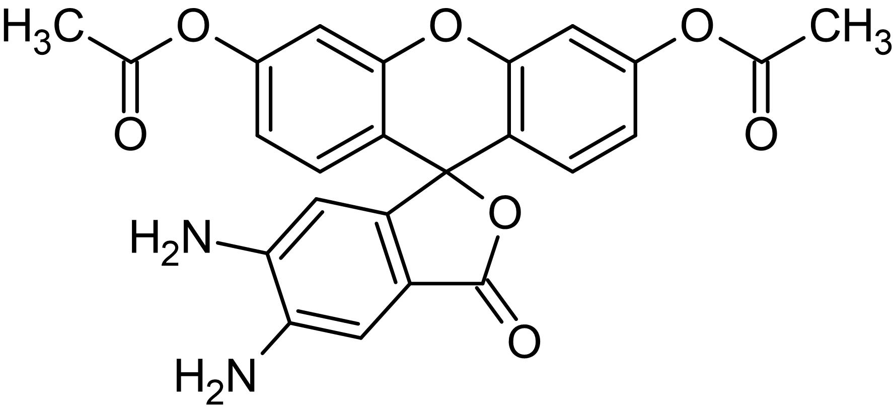 Chemical Structure - DAF-2 DA (DMSO solution), fluorescent nitric oxide probe (AB146631)