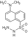 Chemical Structure - Dansyl hydrazine (AB274876)