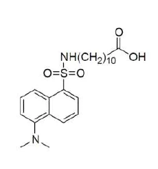 Chemical Structure - DAUDA lipid and membrane probe (AB189807)