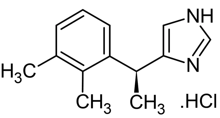 Chemical Structure - Dexmedetomidine hydrochloride, alpha2 agonist (AB120767)