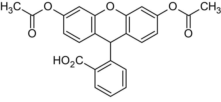 Chemical Structure - Dihydrofluorescein diacetate, Fluorescent intracellular oxidant probe (AB145351)