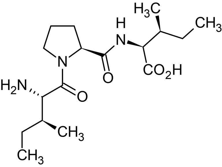 Chemical Structure - Diprotin A, Dipeptidyl peptidase IV inhibitor (AB145599)