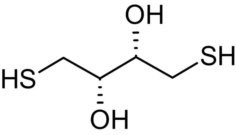 Chemical Structure - Dithiothreitol (DTT), reducing reagent (AB141390)