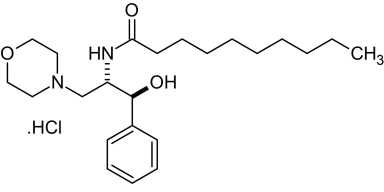 Chemical Structure - D,L-threo-PDMP, Glucosylceramide synthase inhibitor (AB144022)