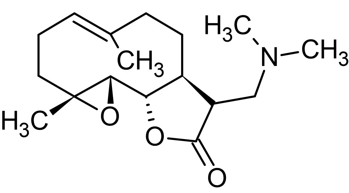 Chemical Structure - DMAPT, NF-kappaB inhibitor (AB146189), expandable thumbnail