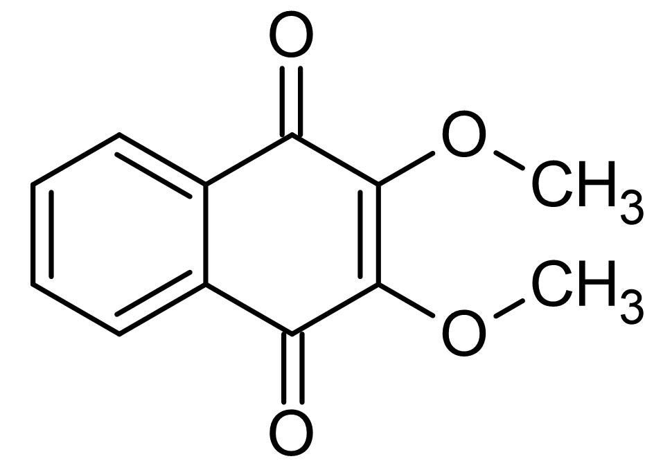Chemical Structure - DMNQ, non-alkyiating redox cycling quinone (AB144626), expandable thumbnail