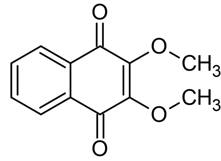 Chemical Structure - DMNQ, non-alkyiating redox cycling quinone (AB144626)