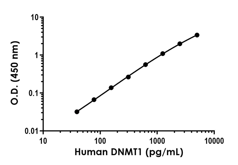 Sandwich ELISA - Anti-Dnmt1 antibody [EPR23317-178] - BSA and Azide free (Detector) (AB278310)