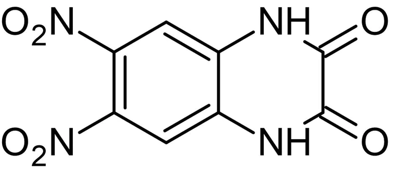 Chemical Structure - DNQX, AMPA / kainate antagonist (AB120018)