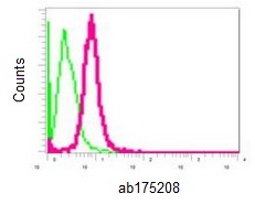 Flow Cytometry (Intracellular) - Anti-DOCK8 antibody [EPR12511] - BSA and Azide free (AB240182), expandable thumbnail