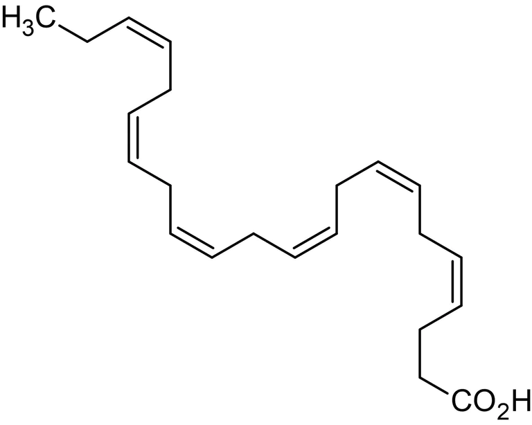 Chemical Structure - Docosa-4Z,7Z,10Z,13Z,16Z,19Z-hexaenoic acid, Anti-inflammatory agent (AB145212)