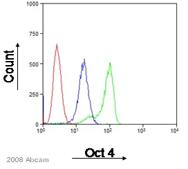 Flow Cytometry - Donkey Anti-Goat IgG H&L (FITC) (AB6881)