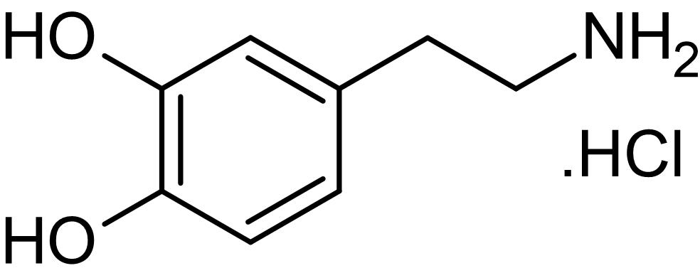 Chemical Structure - Dopamine hydrochloride, Endogenous neurotransmitter (AB120565), expandable thumbnail