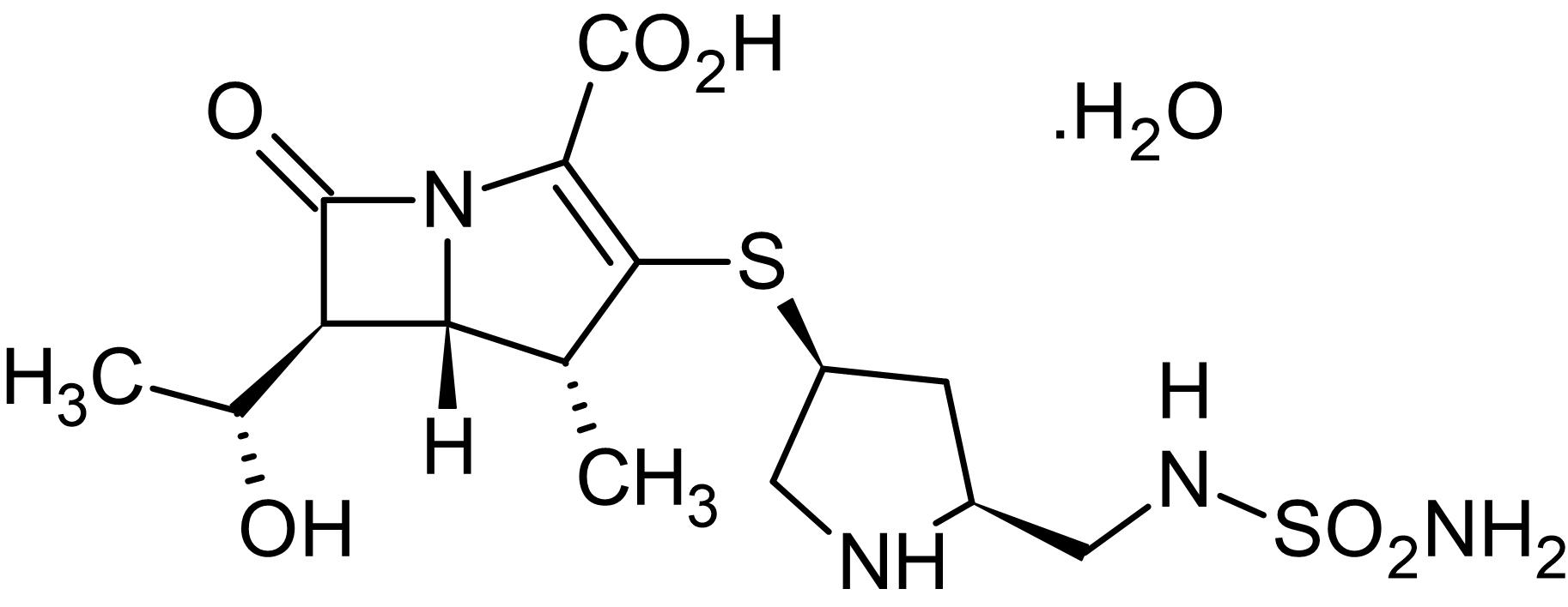 Doripenem monohydrate, Ultra-broad spectrum carbapenem antibiotic
