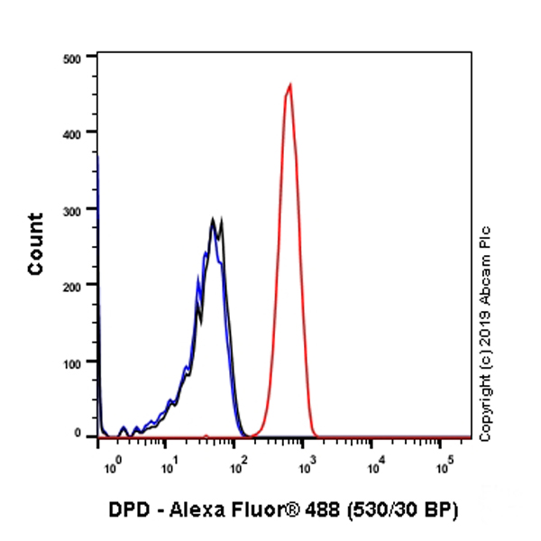 Flow Cytometry (Intracellular) - Anti-DPD antibody [EPR8811] - BSA and Azide free (AB231701)