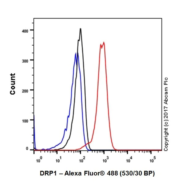 Flow Cytometry (Intracellular) - Anti-DRP1 antibody [EPR19275] (AB184248)