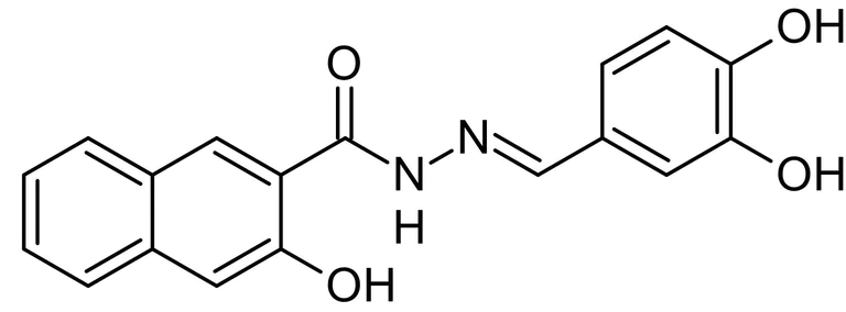 Chemical Structure - Dynasore, dynamin inhibitor (AB120192)