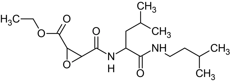Chemical Structure - E-64d (Aloxistatin), cathepsin B and L inhibitor (AB144048)