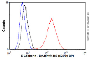 Flow Cytometry (Intracellular) - Anti-E Cadherin antibody [EP700Y] - Low endotoxin, Azide free (ab201499), expandable thumbnail