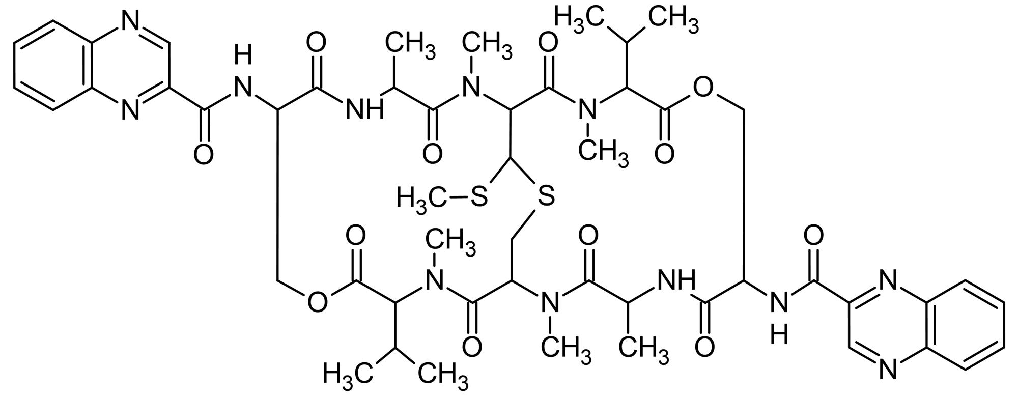 Chemical Structure - Echinomycin, HIF-1alpha inhibitor (AB144247)