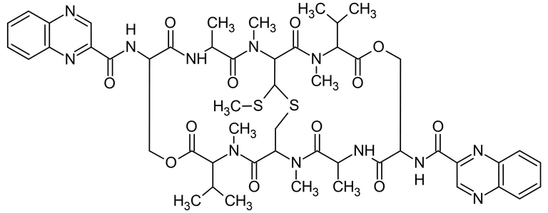 Chemical Structure - Echinomycin, HIF-1alpha inhibitor (AB144247)