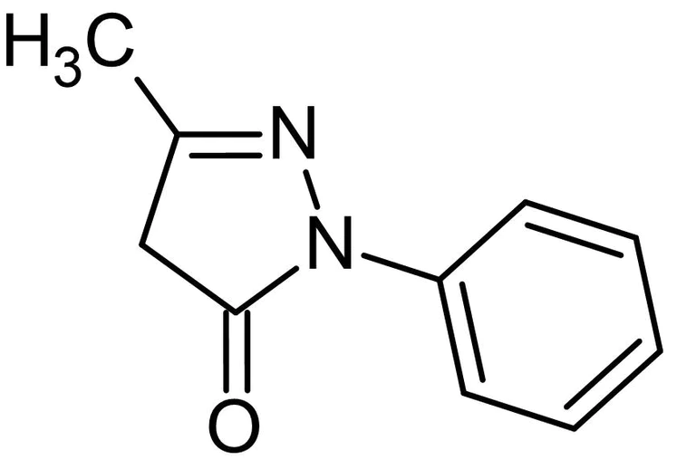 Chemical Structure - Edaravone (MCI-186), antioxidant (AB120645)