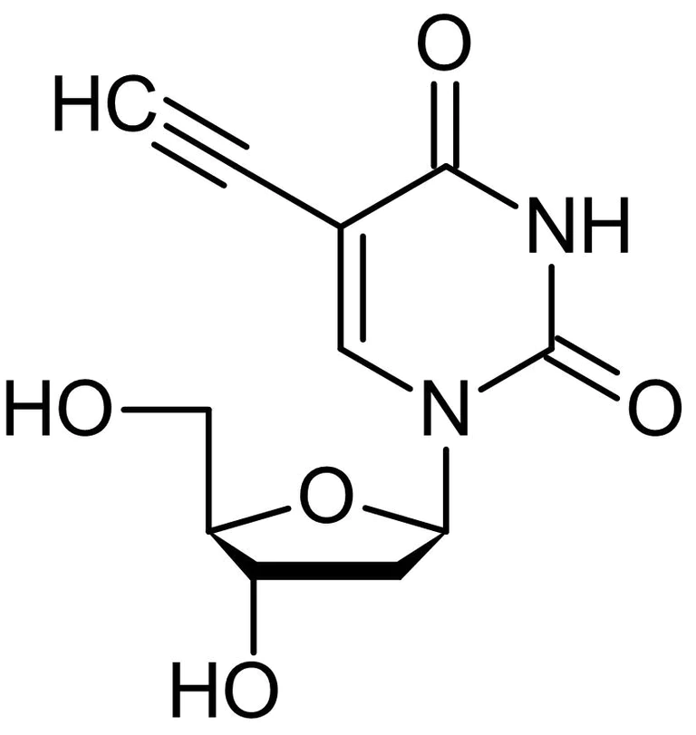 Chemical Structure - EdU, DNA synthesis monitoring probe (AB146186)