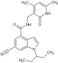 Chemical Structure - EI1, EZH2 inhibitor (AB269817), expandable thumbnail
