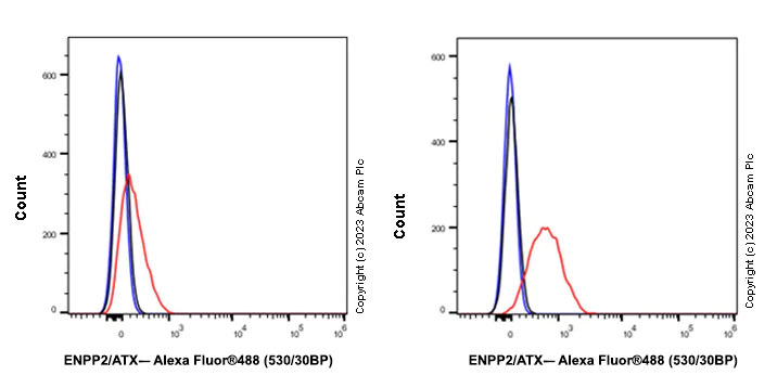 Flow Cytometry (Intracellular) - Anti-ENPP2/ATX antibody [EPR27348-30] - BSA and Azide free (AB314316)
