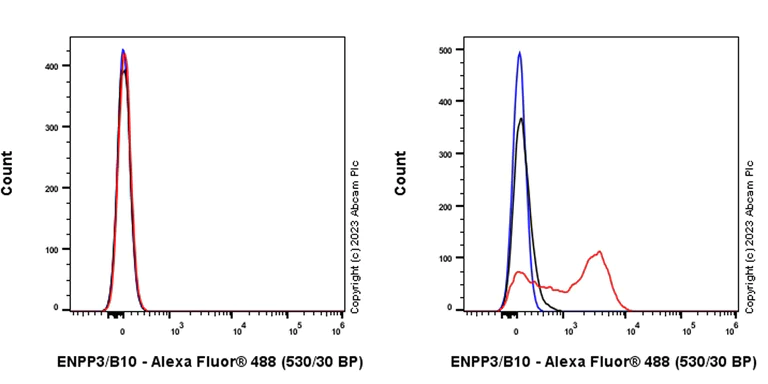 Flow Cytometry - Anti-ENPP3/B10 antibody [EPR27349-72] (AB308453)