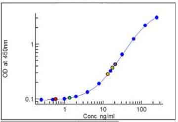 Indirect ELISA - Anti-Eotaxin antibody [RP23040179] (AB308030), expandable thumbnail