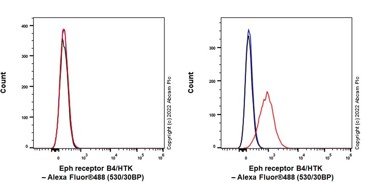 Flow Cytometry - Anti-Eph receptor B4/HTK antibody [EPR23222-2] - BSA and Azide free (AB305071), expandable thumbnail