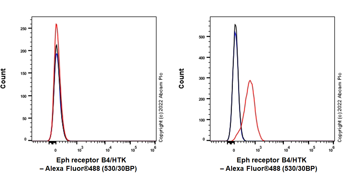 Flow Cytometry - Anti-Eph receptor B4/HTK antibody [EPR23222-2] - BSA and Azide free (AB305071), expandable thumbnail