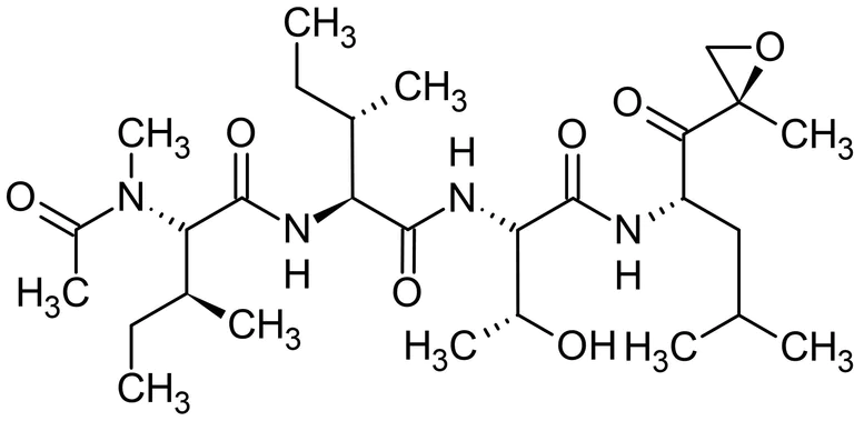 Chemical Structure - Epoxomicin, 20S proteasome inhibitor (AB144598)