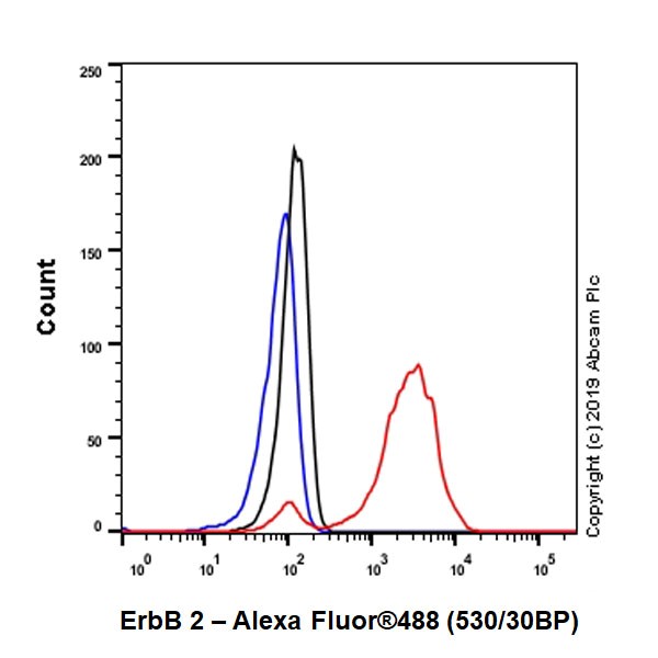 Flow Cytometry (Intracellular) - Anti-ErbB2 / HER2 antibody [CAL27] - BSA and Azide free (AB251602), expandable thumbnail