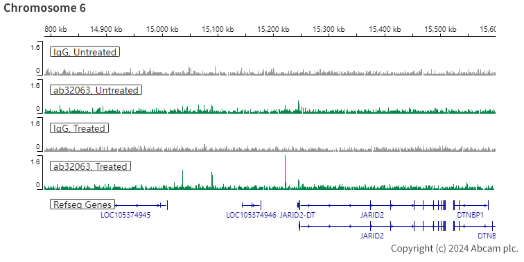 ChIC/CUT&RUN sequencing - Anti-Estrogen Receptor alpha antibody [E115] - BSA and Azide free (ab271827), expandable thumbnail