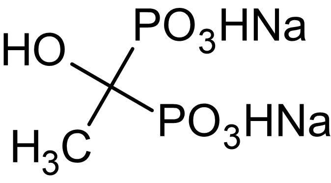 Chemical Structure - Etidronate disodium, bone resorption inhibitor (AB142874)