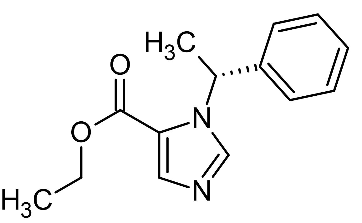 Chemical Structure - Etomidate, GABAA agonist (AB120311), expandable thumbnail