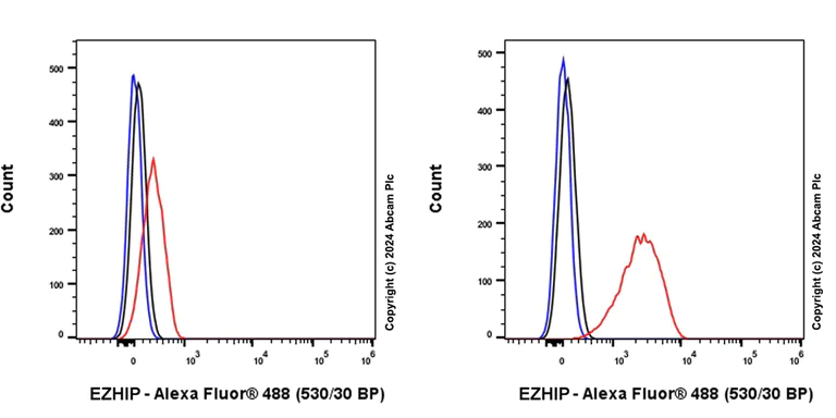 Flow Cytometry (Intracellular) - Anti-EZHIP antibody [EPR28396-24] - BSA and Azide free (AB316857)