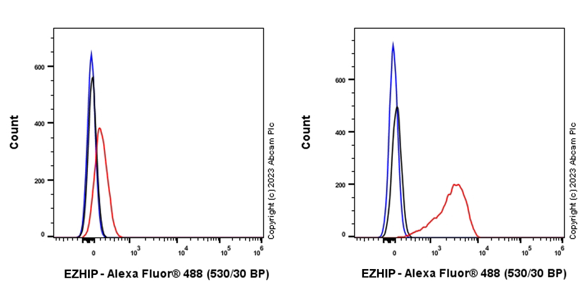 Flow Cytometry (Intracellular) - Anti-EZHIP antibody [EPR28396-50] - BSA and Azide free (AB313393), expandable thumbnail
