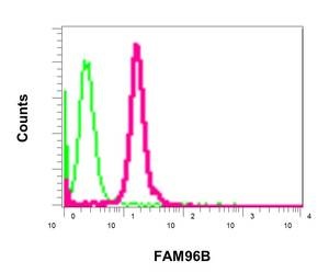 Flow Cytometry (Intracellular) - Anti-FAM96B antibody [EPR10178] - BSA and Azide free (AB249348)