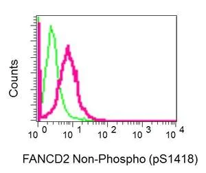 Flow Cytometry (Intracellular) - Anti-FANCD2 antibody [EPR2279(3)] (AB178705)