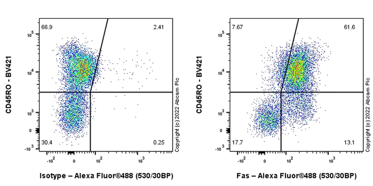 Flow Cytometry - Anti-Fas antibody [EPR27359-51] (AB307591)